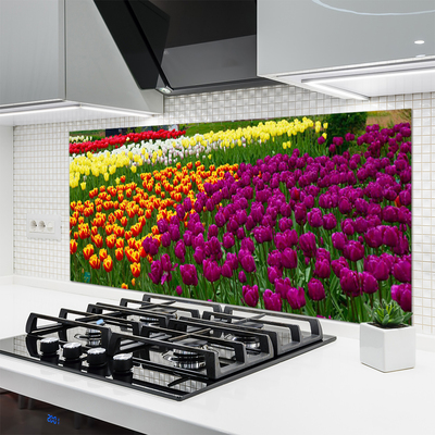 Painel cozinha Tulipas Flores