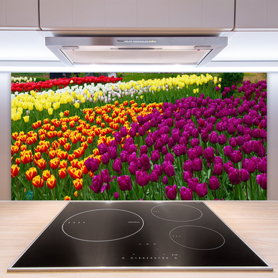 Painel cozinha Tulipas Flores