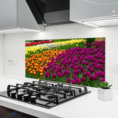 Painel cozinha Tulipas Flores