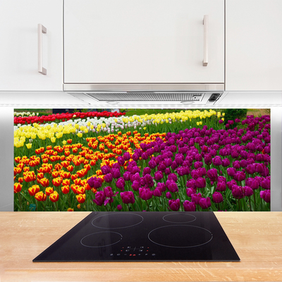 Painel cozinha Tulipas Flores