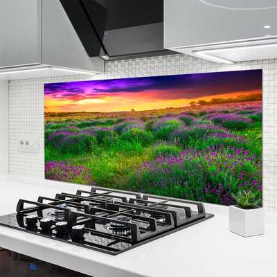 Painel vidro cozinha Prado da Natureza