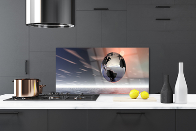 Painel vidro cozinha Arte da Terra