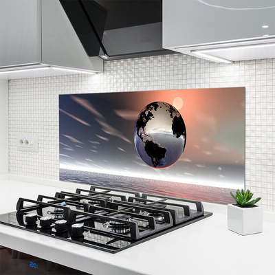 Painel vidro cozinha Arte da Terra