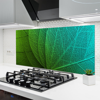 Painel cozinha Folhas abstratas de plantas