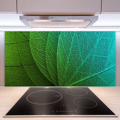 Painel cozinha Folhas abstratas de plantas