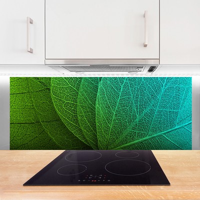 Painel cozinha Folhas abstratas de plantas