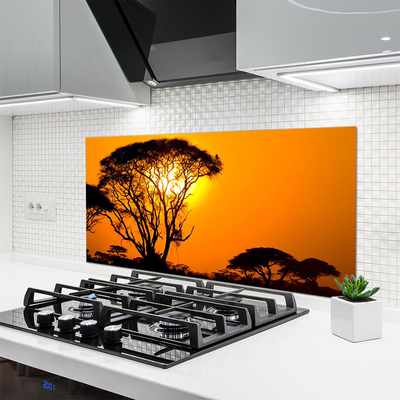 Painel cozinha Árvores Sol Natureza