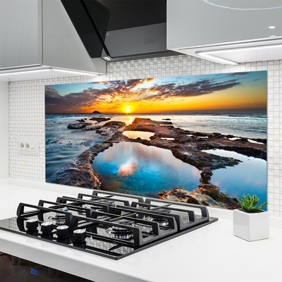 Painel cozinha Paisagem do Mar e do Sol