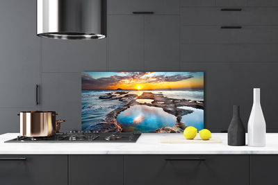 Painel cozinha Paisagem do Mar e do Sol