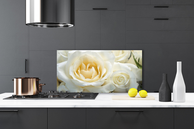 Painel cozinha Flores de rosas