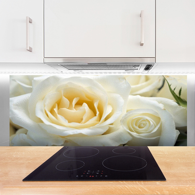 Painel cozinha Flores de rosas