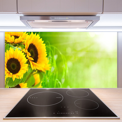 Painel cozinha Planta de Girassol