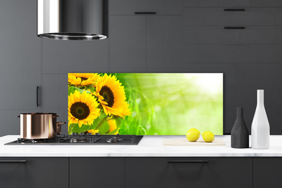 Painel cozinha Planta de Girassol