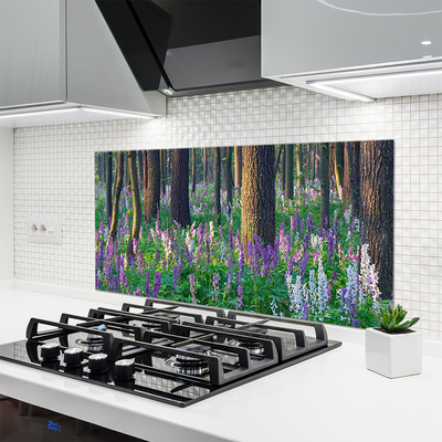 Painel cozinha Flores da Floresta Natureza