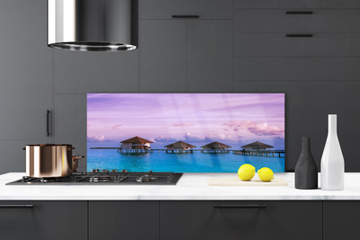 Painel cozinha Arquitetura do Mar Água