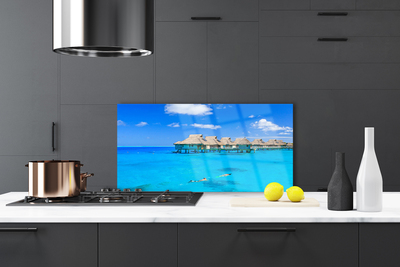 Painel cozinha Arquitetura do Mar Água