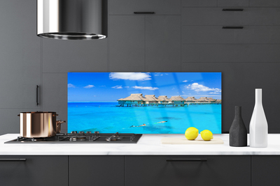 Painel cozinha Arquitetura do Mar Água