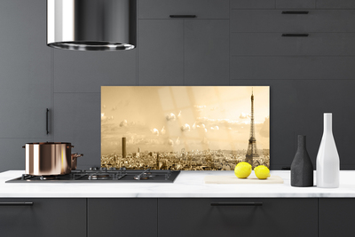 Painel vidro cozinha Casas da Cidade