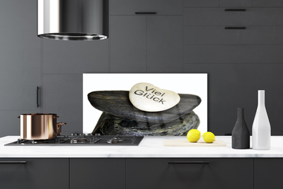 Painel vidro cozinha Arte em Pedras
