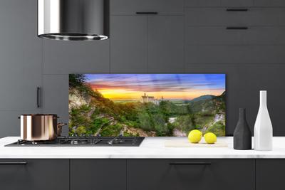 Painel cozinha Paisagem de montanhas