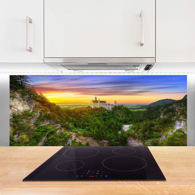 Painel cozinha Paisagem de montanhas