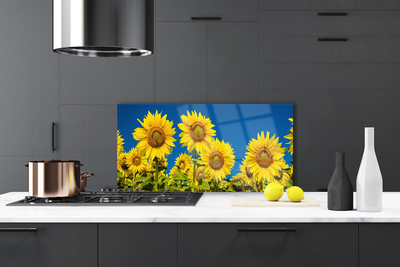 Painel cozinha Planta de Girassol