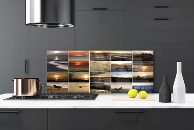 Painel vidro cozinha Paisagem Marinha