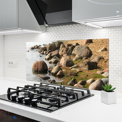 Painel cozinha Paisagem costeira do mar