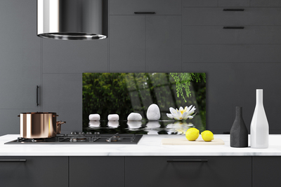 Painel cozinha Flor de Lótus Nenúfar