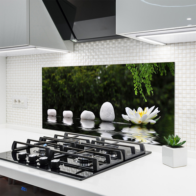 Painel cozinha Flor de Lótus Nenúfar