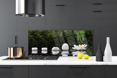 Painel cozinha Flor de Lótus Nenúfar