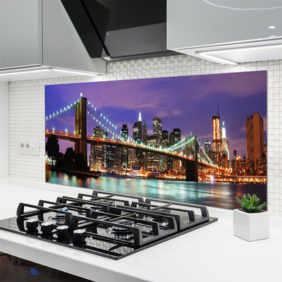 Painel vidro cozinha Arquitetura da Cidade da Ponte