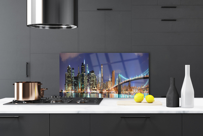 Painel vidro cozinha Arquitetura da Cidade da Ponte