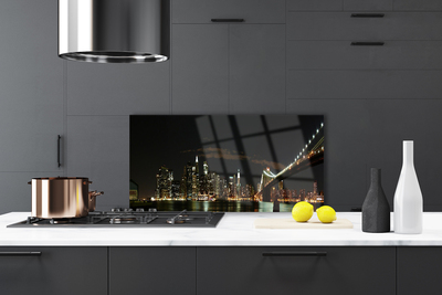 Painel vidro cozinha Arquitetura da Cidade da Ponte