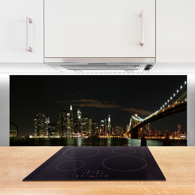 Painel vidro cozinha Arquitetura da Cidade da Ponte