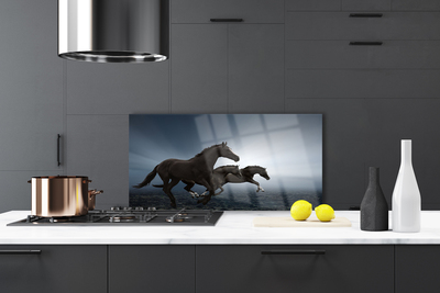 Painel cozinha Cavalos Animais