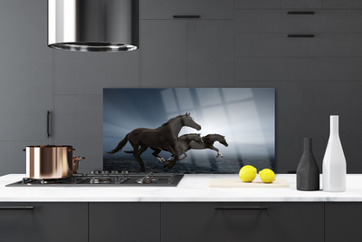 Painel cozinha Cavalos Animais