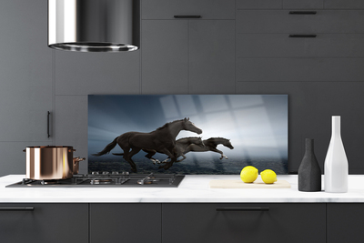 Painel cozinha Cavalos Animais