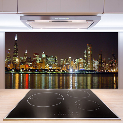 Painel vidro cozinha Casas da Cidade