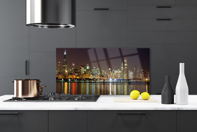 Painel vidro cozinha Casas da Cidade