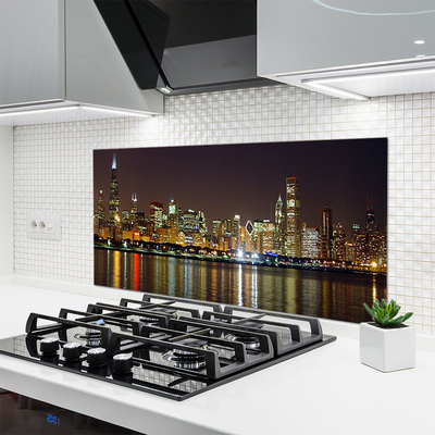 Painel vidro cozinha Casas da Cidade