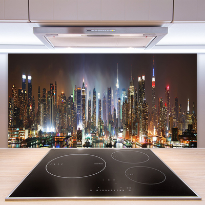 Painel vidro cozinha Casas da Cidade