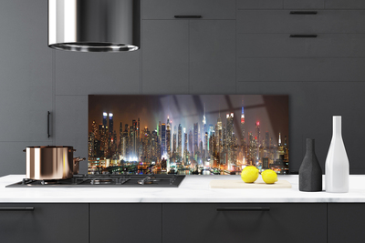 Painel vidro cozinha Casas da Cidade