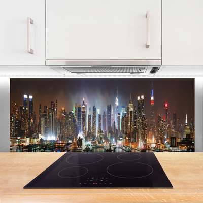 Painel vidro cozinha Casas da Cidade