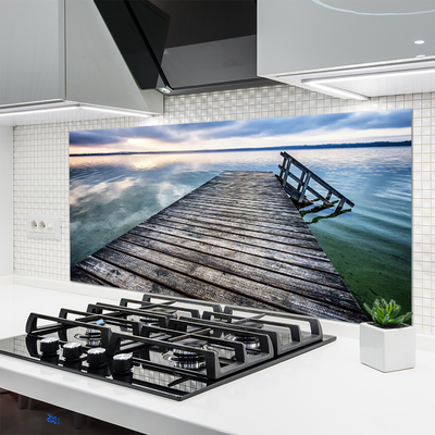 Painel vidro cozinha Arquitetura de pontes