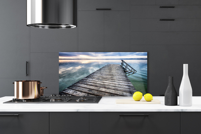 Painel vidro cozinha Arquitetura de pontes