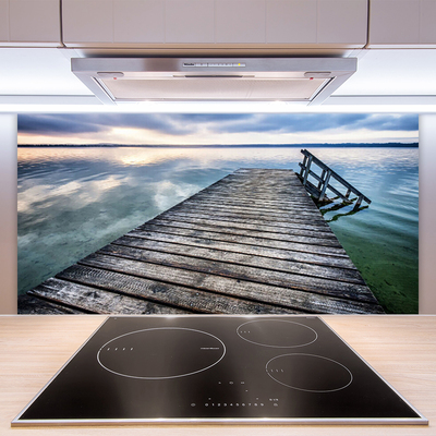 Painel vidro cozinha Arquitetura de pontes