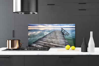 Painel vidro cozinha Arquitetura de pontes