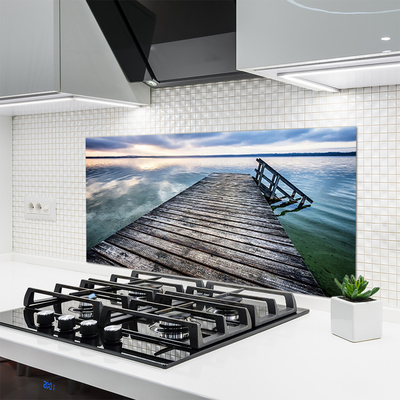 Painel vidro cozinha Arquitetura de pontes