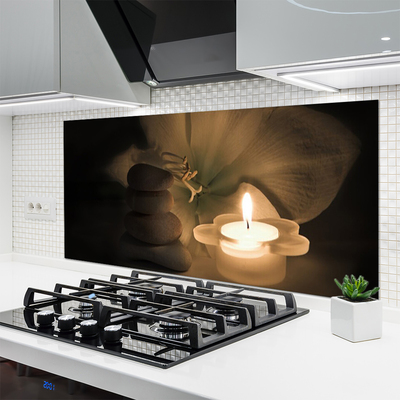 Painel cozinha Vela Spa Stones